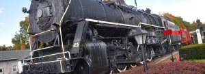 Engine 604 at Greenville Railroad Park Museum