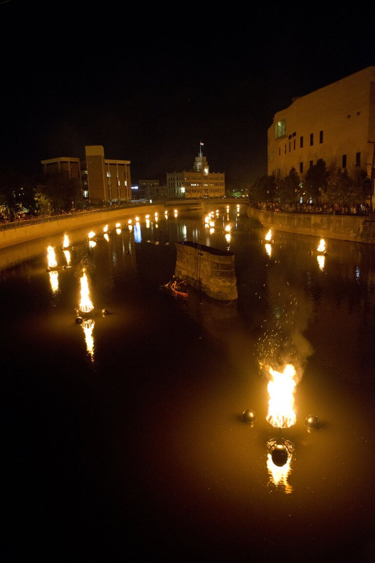 WaterFire Sharon, PA, Pennsylvania’s Top Rated Event, will light the fires one last time in 2019