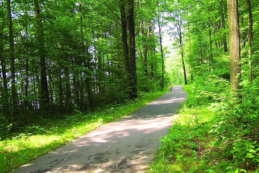 lake wilhelm bike trail