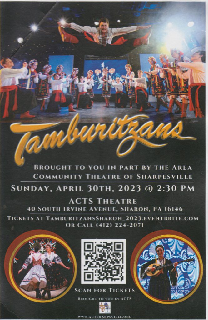 Tamburitzans Visit Mercer County PA