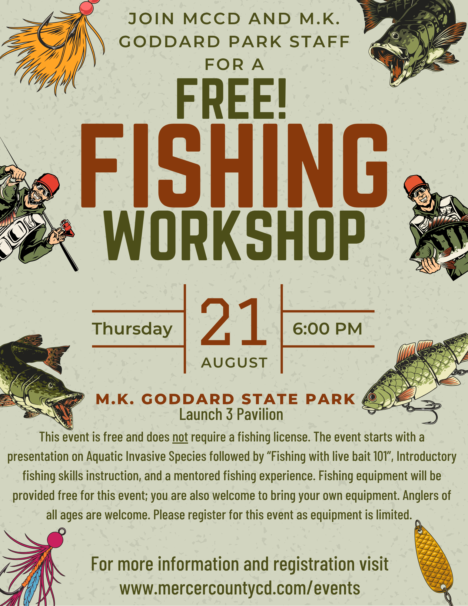 Free Fishing Workshop