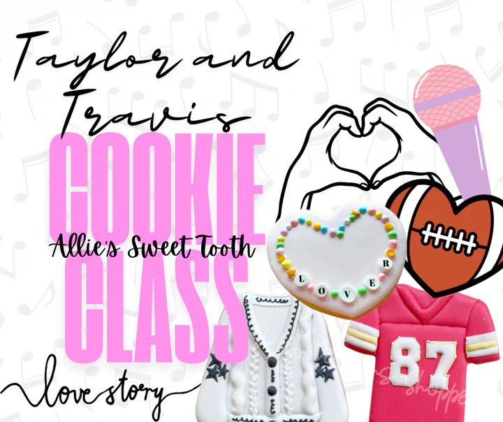 Taylor & Travis Cookie Decorating Class – Engaged Version!