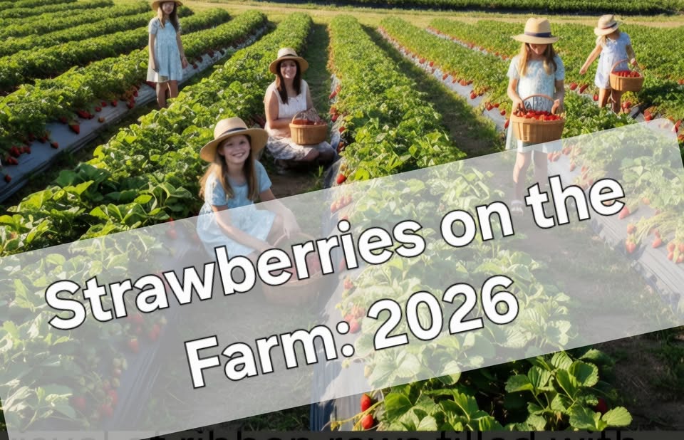 Strawberries on the Farm: 2026 | Visit Mercer County PA