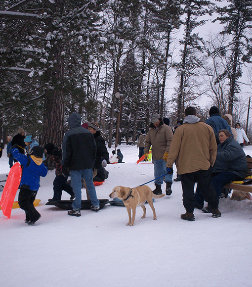 Sledding and Tobogganing